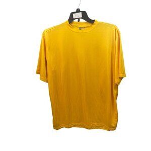 X-Dri Yellow Moisture-Wicking Athletic T-Shirt X-Large